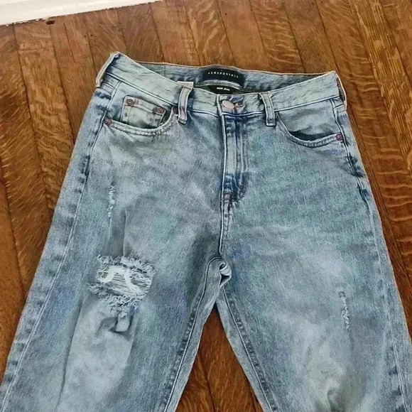 Aeropostale mom Jean size 0 zero - Picture 4 of 8